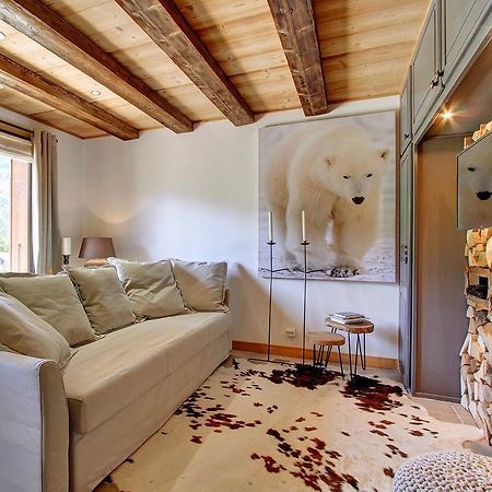 L'Ours Blanc Lodge Le Biot Eksteriør bilde