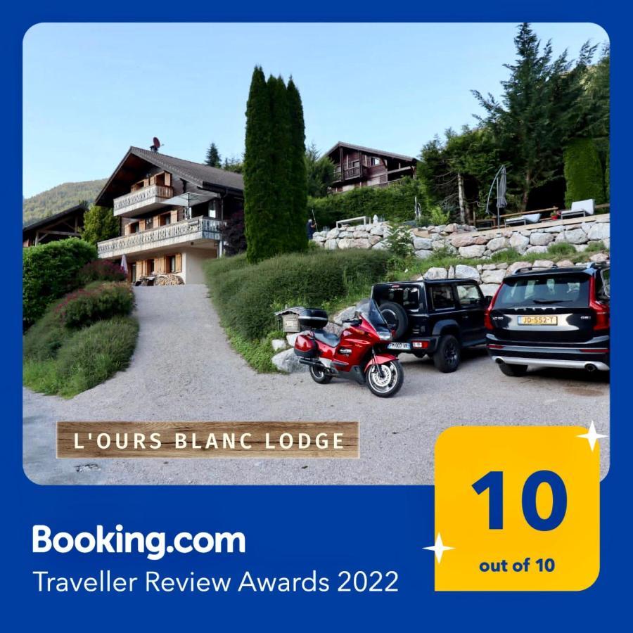 L'Ours Blanc Lodge Le Biot Eksteriør bilde