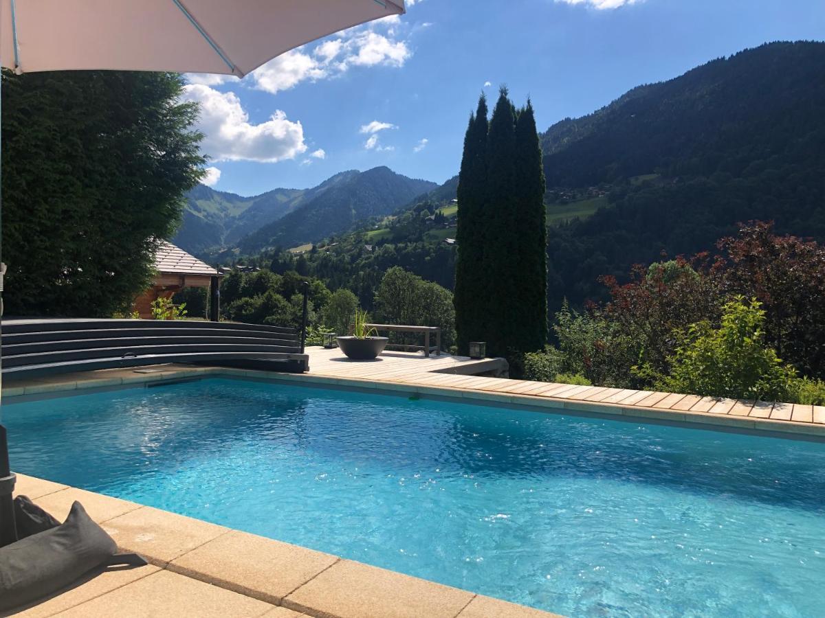 L'Ours Blanc Lodge Le Biot Eksteriør bilde