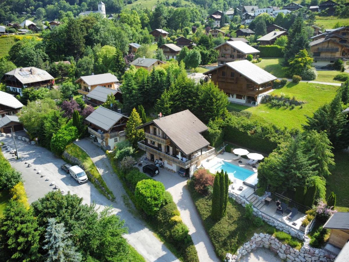 L'Ours Blanc Lodge Le Biot Eksteriør bilde