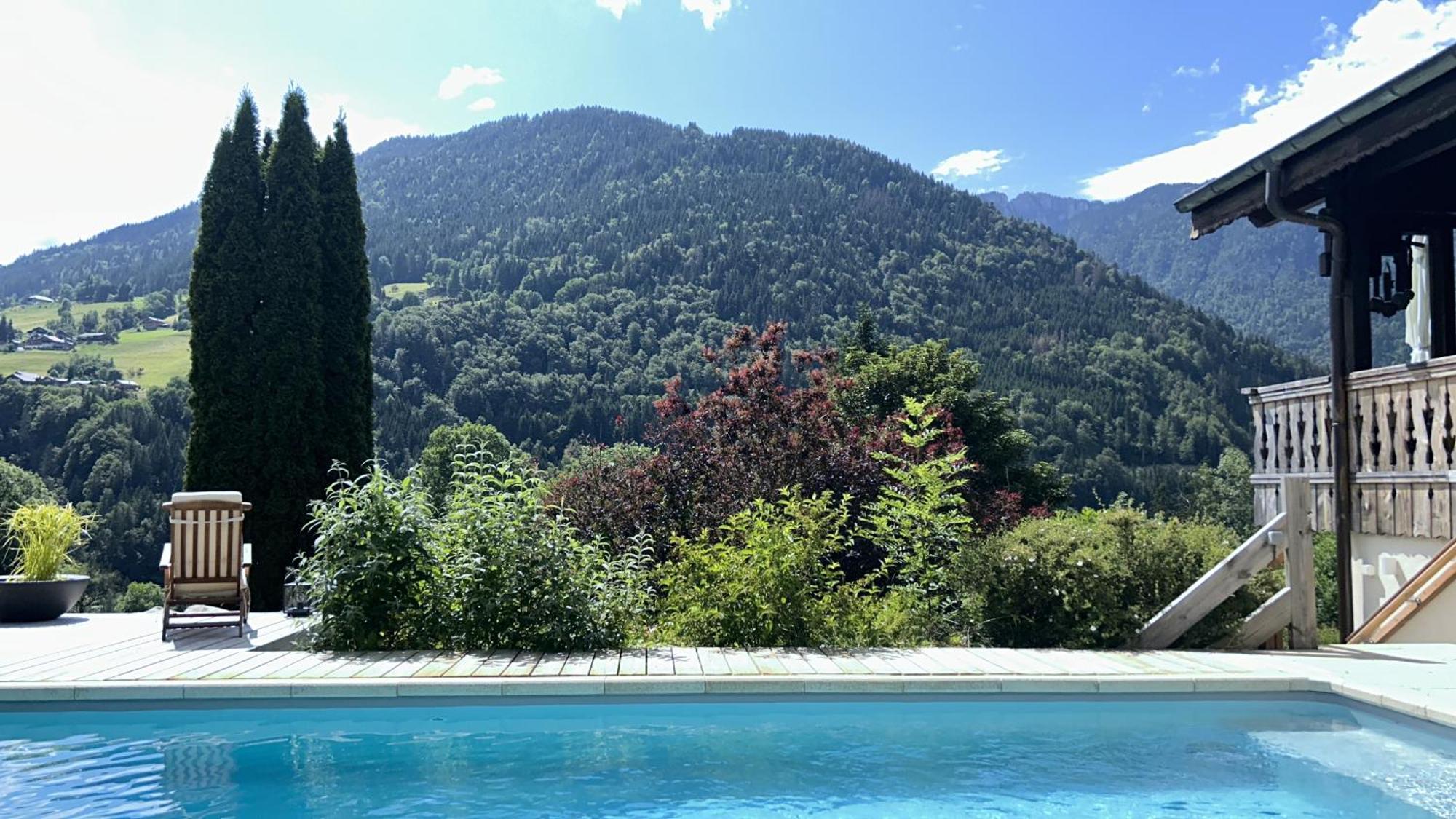L'Ours Blanc Lodge Le Biot Eksteriør bilde