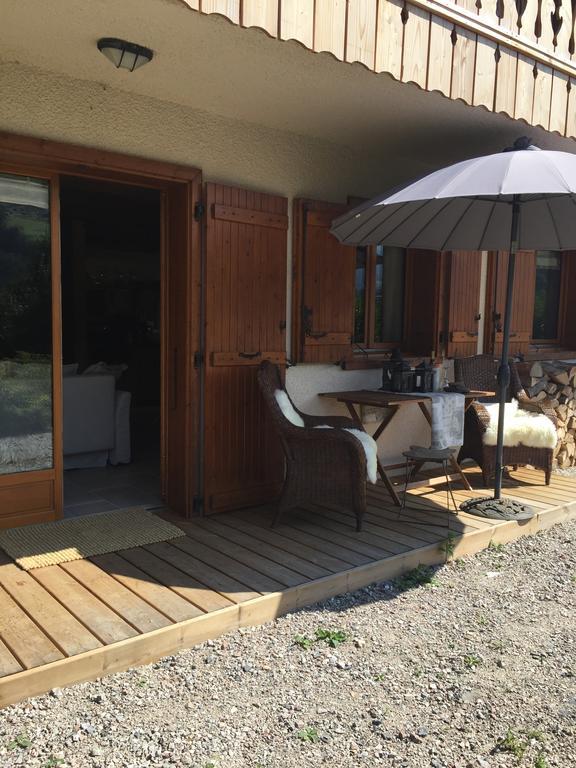L'Ours Blanc Lodge Le Biot Eksteriør bilde
