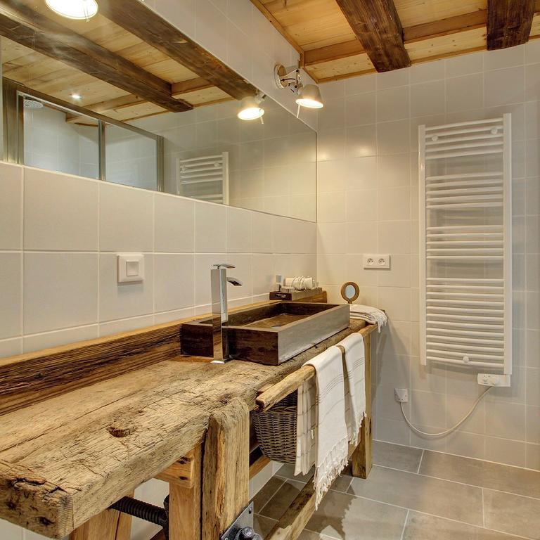 L'Ours Blanc Lodge Le Biot Eksteriør bilde