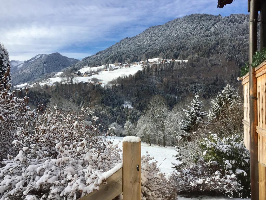 L'Ours Blanc Lodge Le Biot Eksteriør bilde