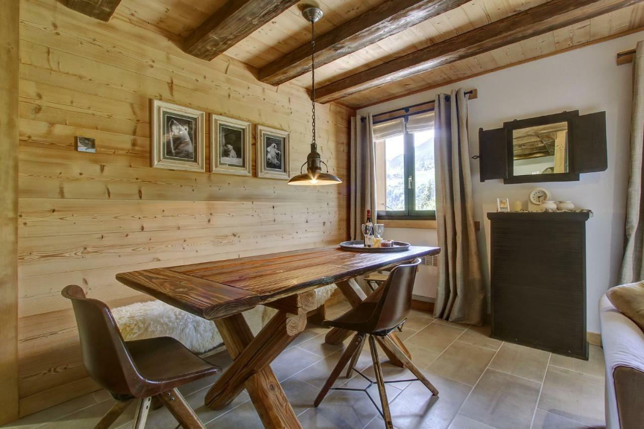 L'Ours Blanc Lodge Le Biot Eksteriør bilde